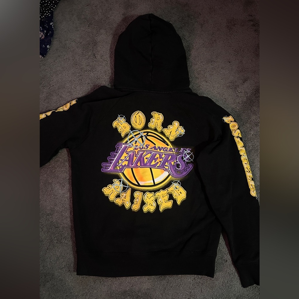 Born X Raised x Los Angeles Lakers x New Era Pullover Hoodie